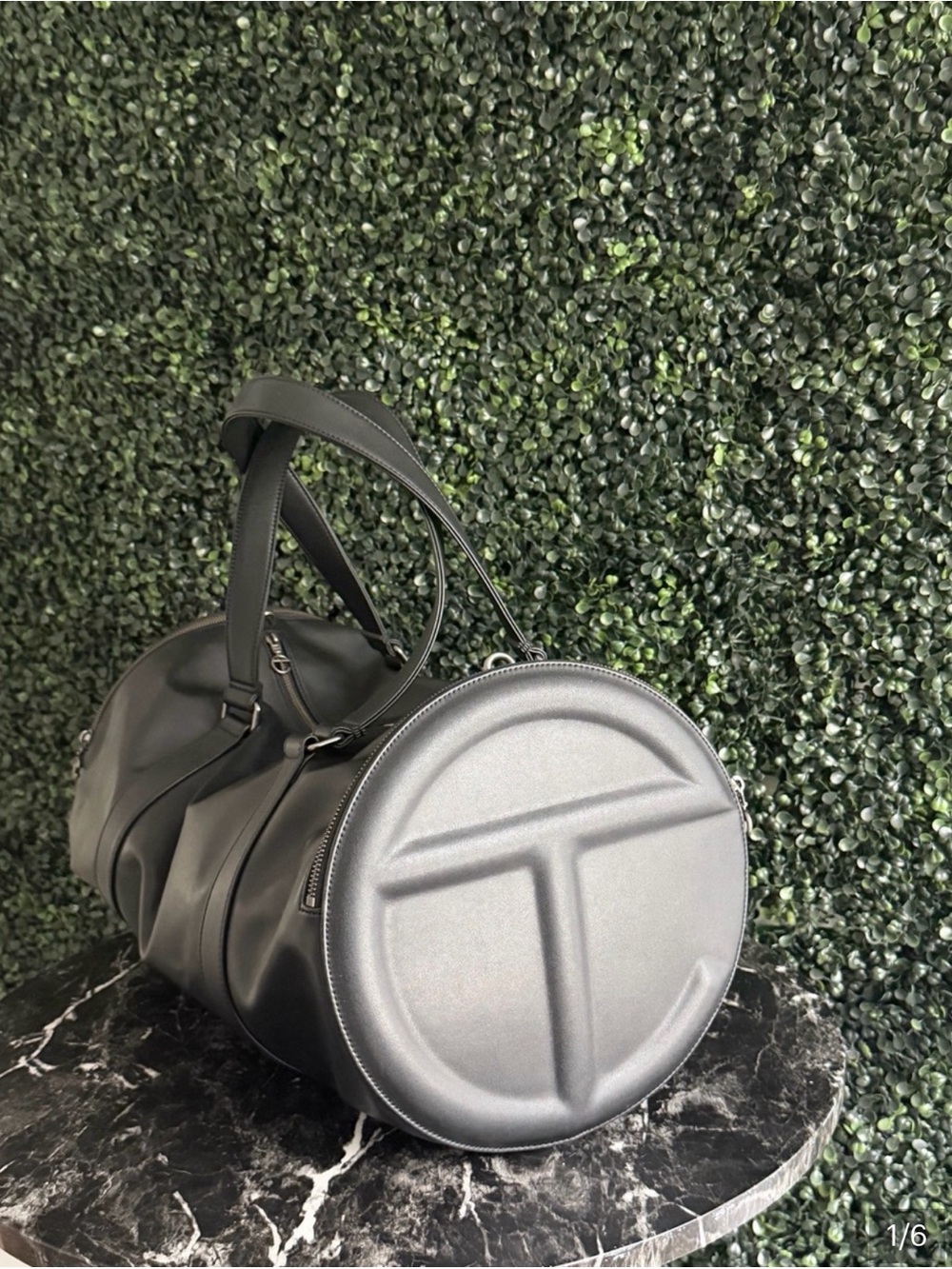 Telfar Large Duffle Bag – Black